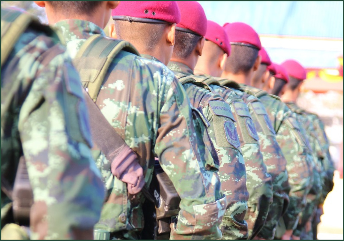 Foto af militær